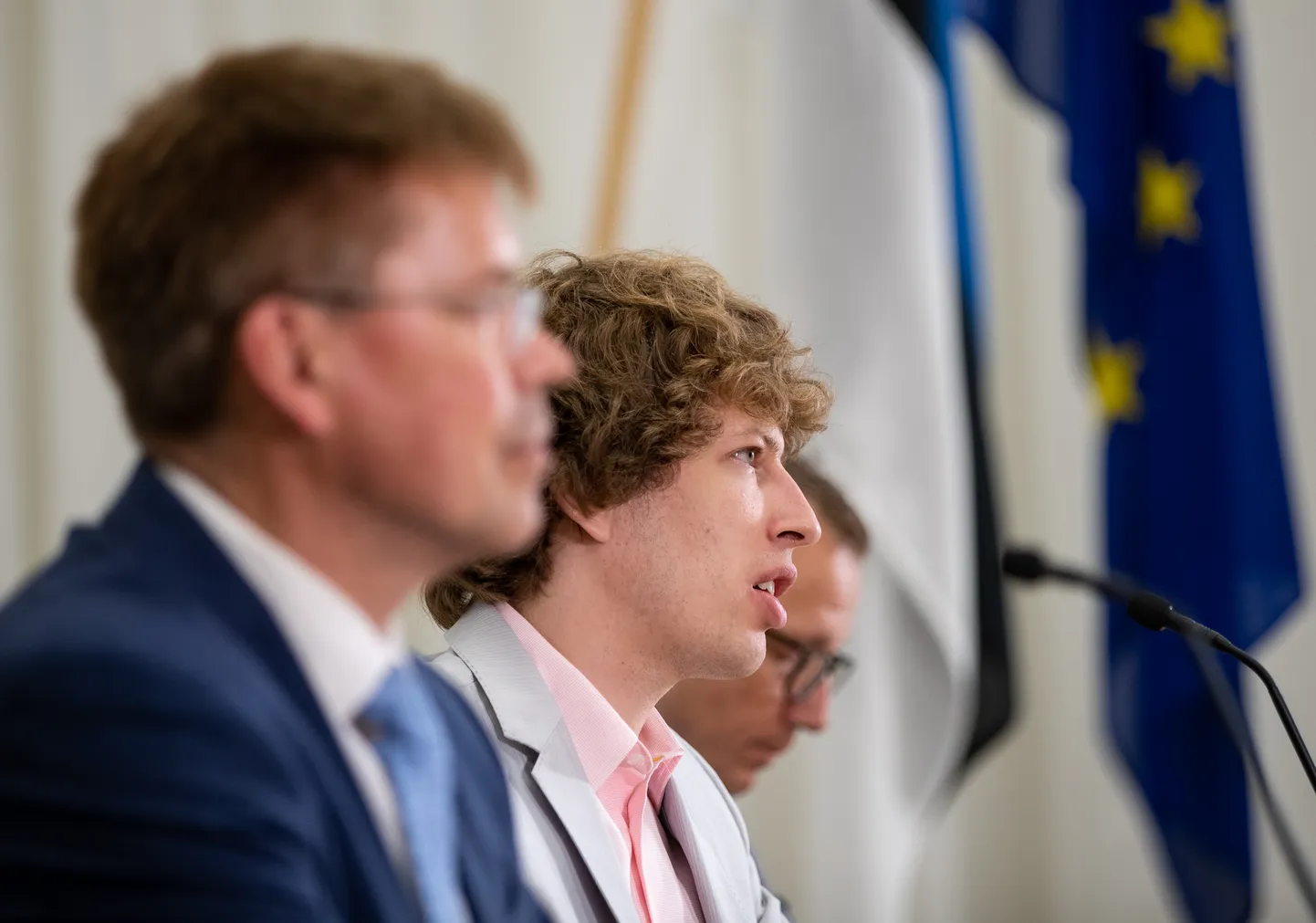 Terviseameti pressikonverents superministeeriumis.
