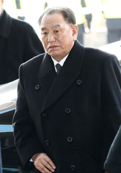 Kim Yong-chol.