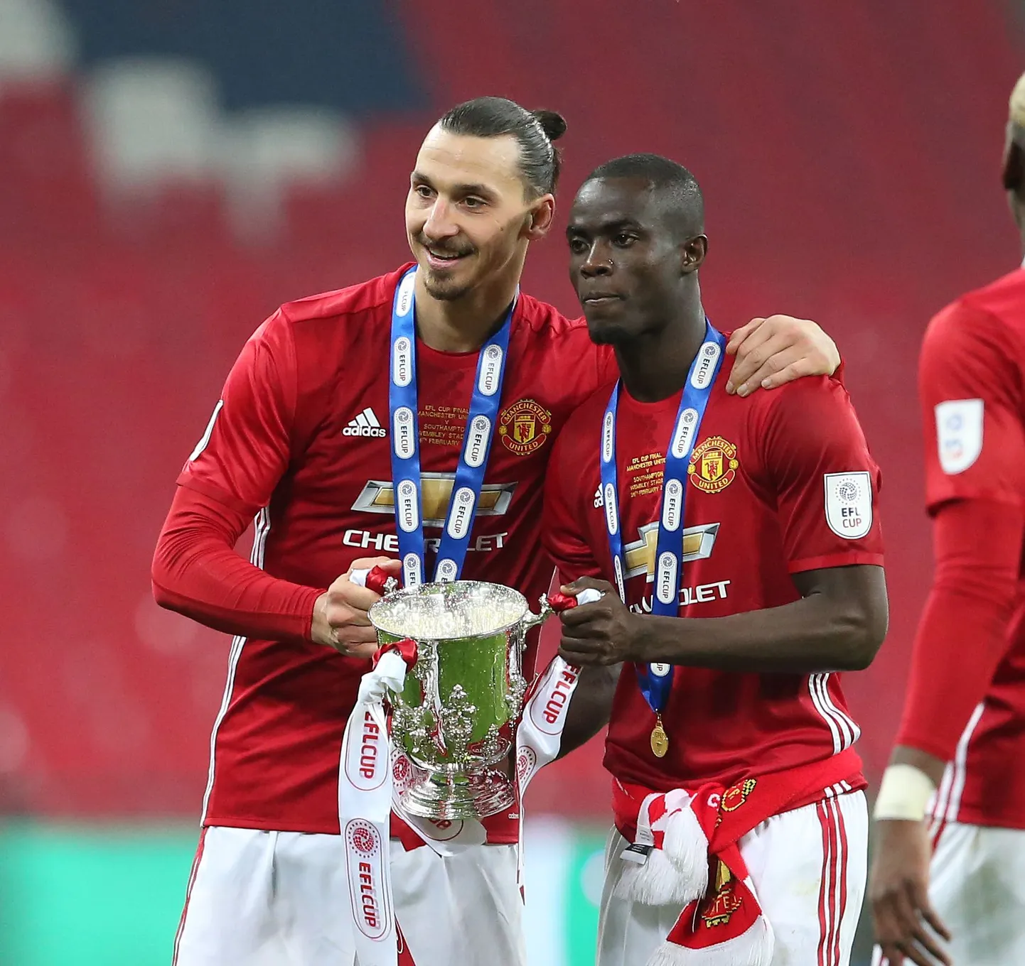 Zlatan Ibrahimovic ja Eric Bailly