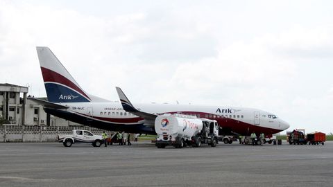 Nigeeria lennufirmad peatavad kütusehinna tõusu tõttu kõik lennud