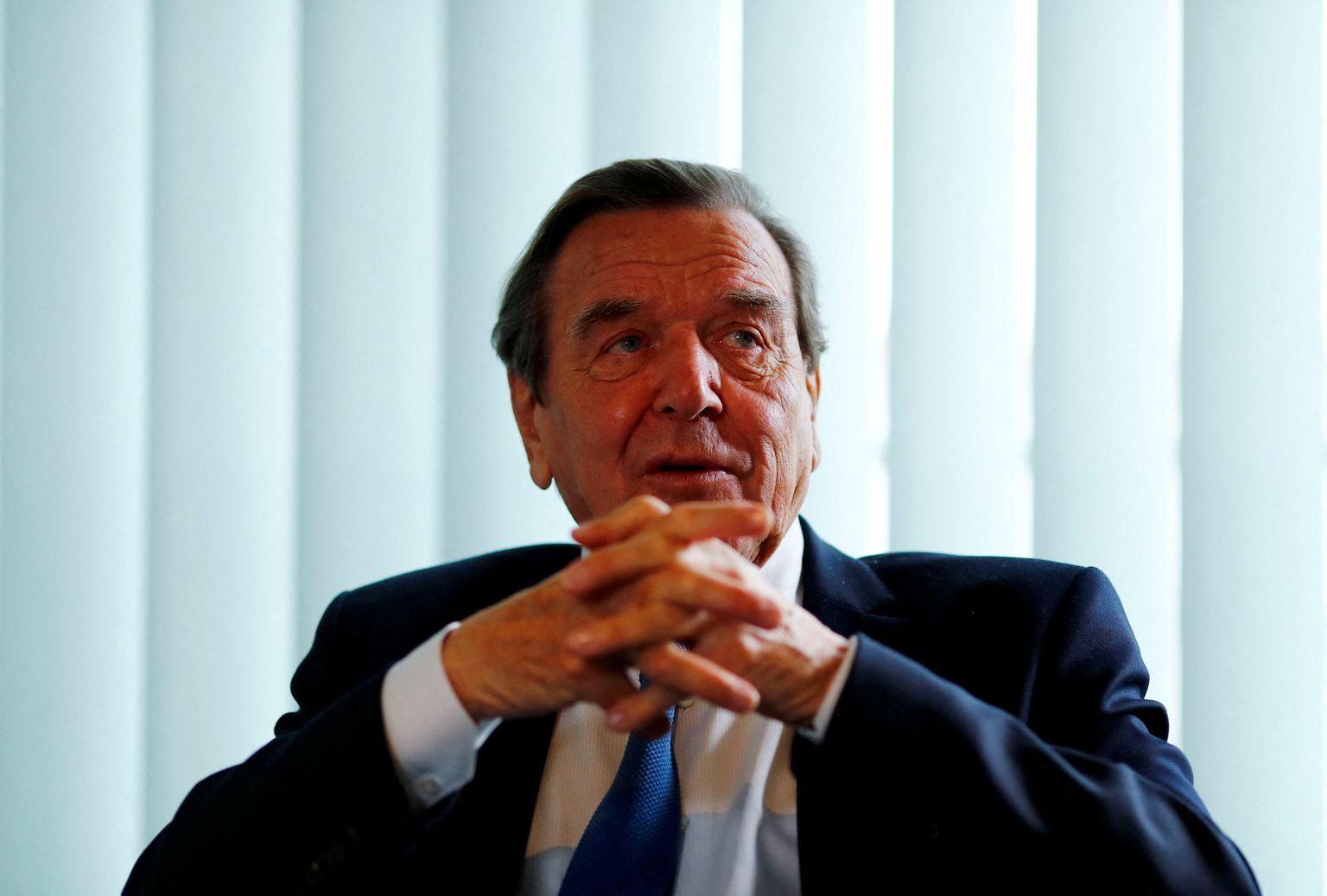 Endine Saksa kantsler Gerhard Schröder Berliinis 15. november 2018.