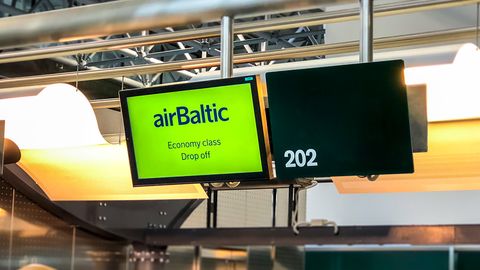 Turpmākajiem šodienas reisiem no Rīgas "airBaltic" neparedz kavēšanos