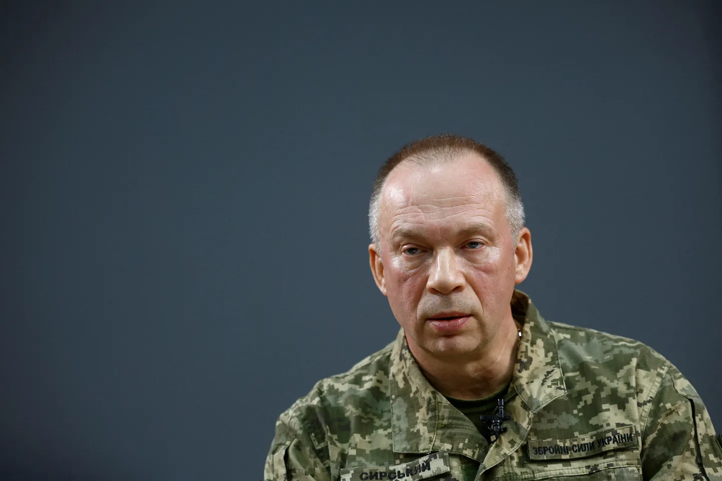 Ukrainas armijas virspavēlnieks Oleksandrs Sirskis.