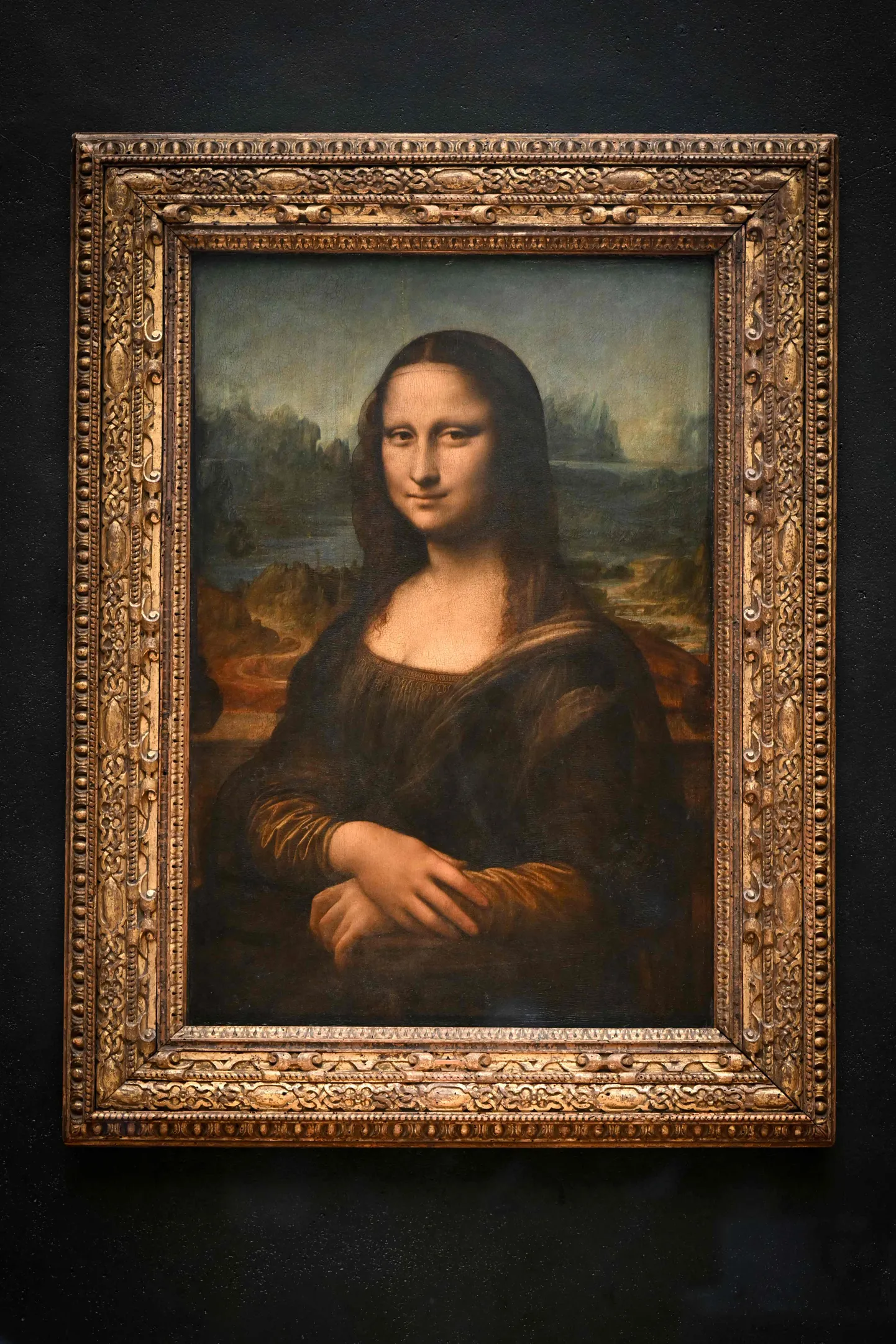 Itaalia renessansikunstniku Leonardo da Vinci maal «Mona Lisa» Pariisis Louvre'is. Foto on tehtud 28. jaanuaril 2025