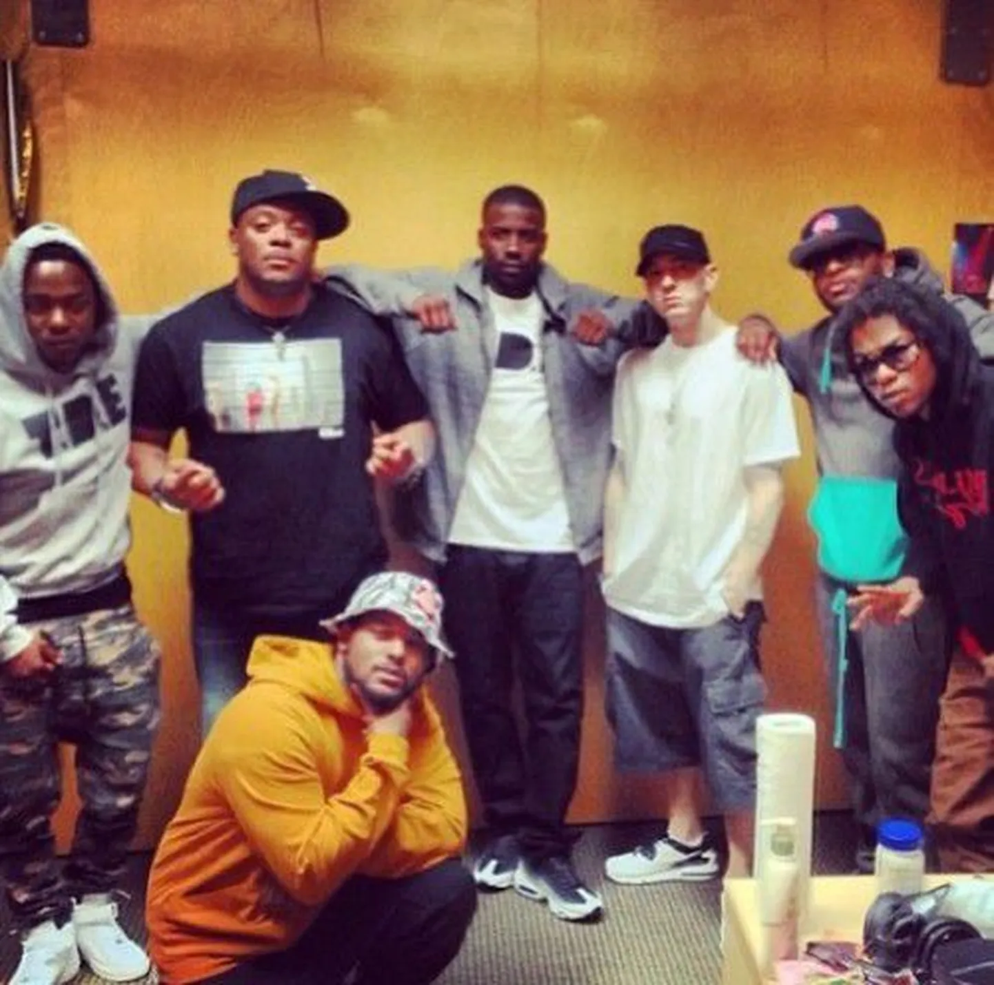 Eminem, Kendrick Lamar, ScHoolboy Q, Ab-Soul, Jay Rock, Denaun Porter, Royce Da 5’9”