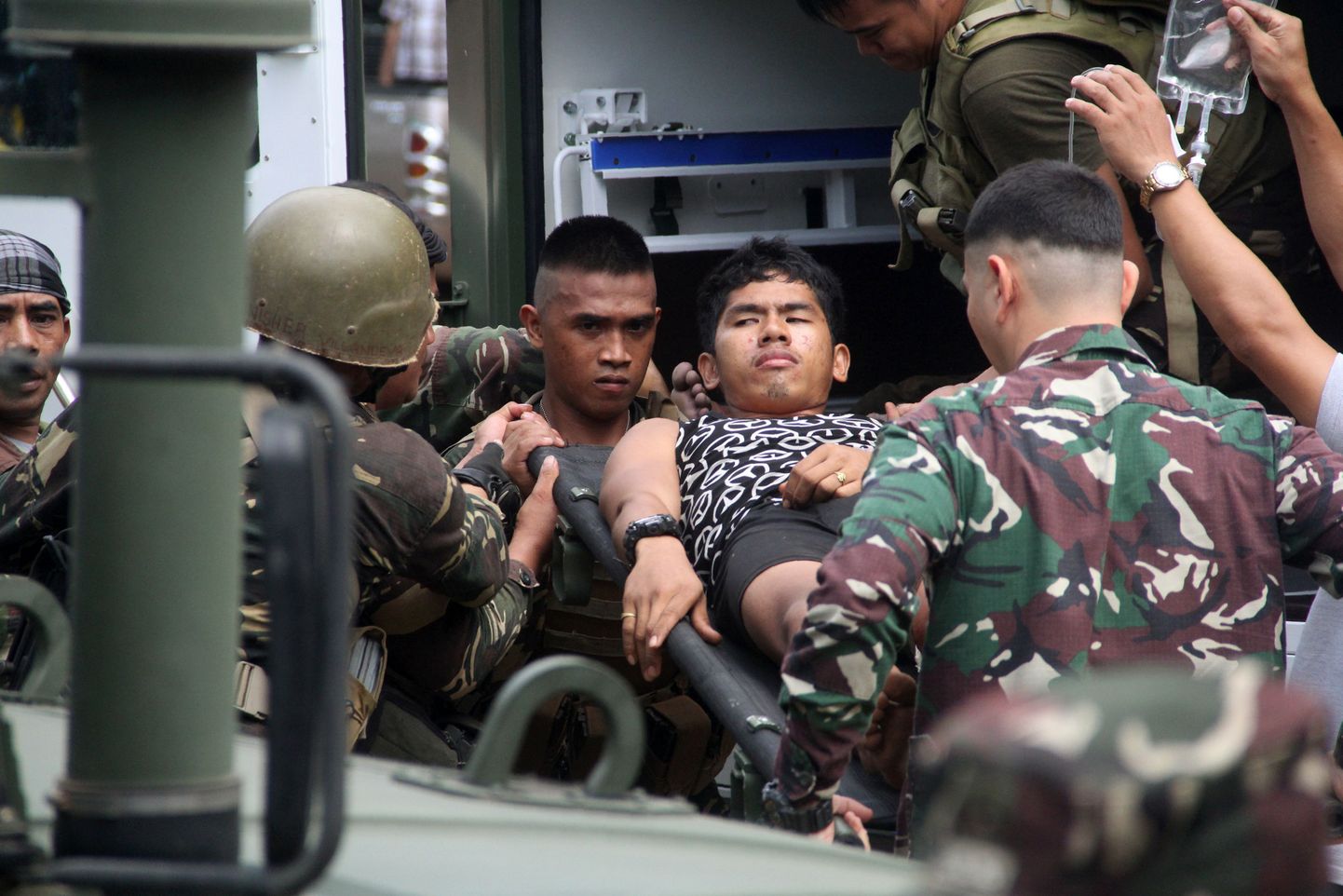 Filipiinide sõdurid 2017. aasta märtsis pärast lahingut Abu Sayyafi mässulistega Sulu provintsis.