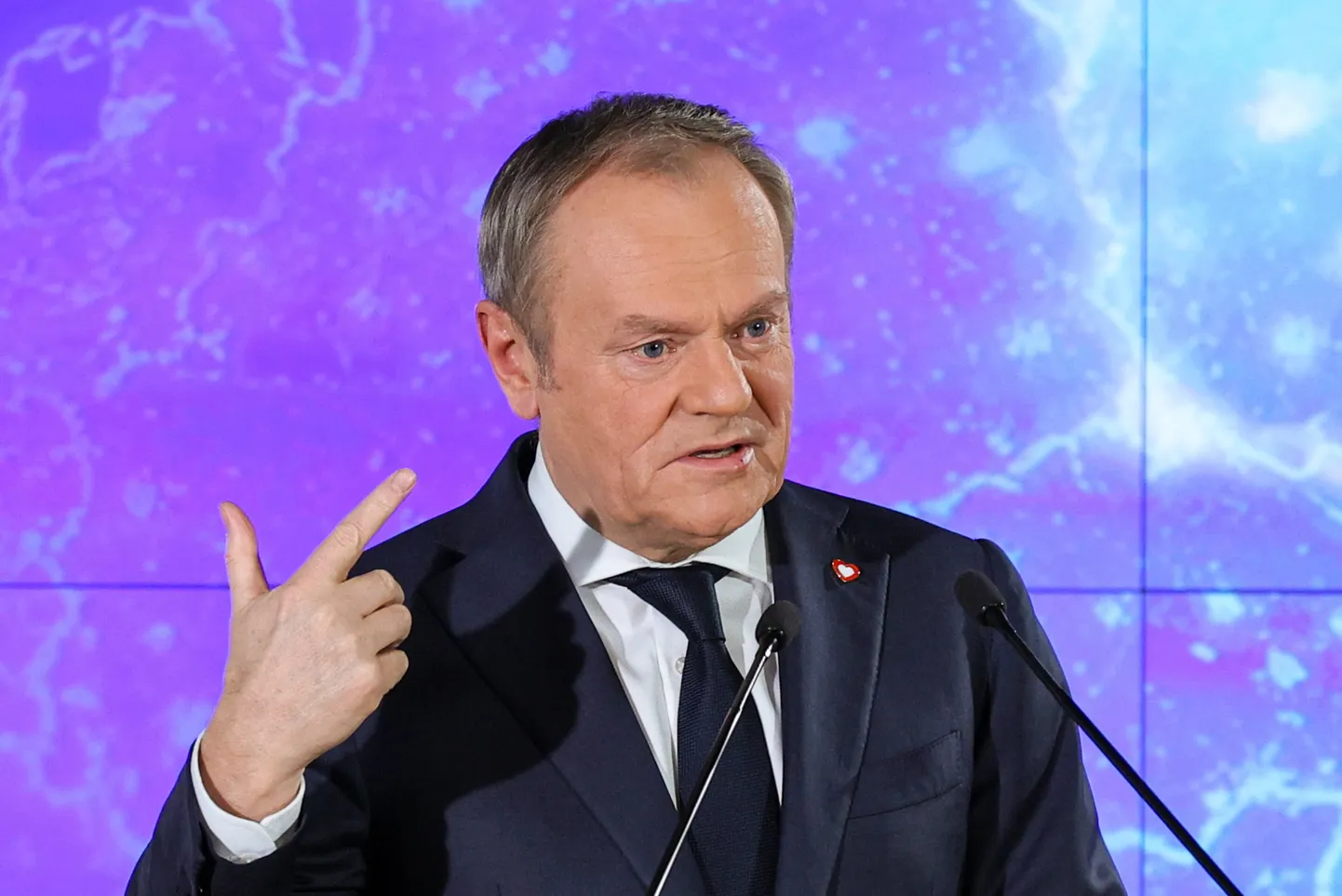 Poola peaminister Donald Tusk.