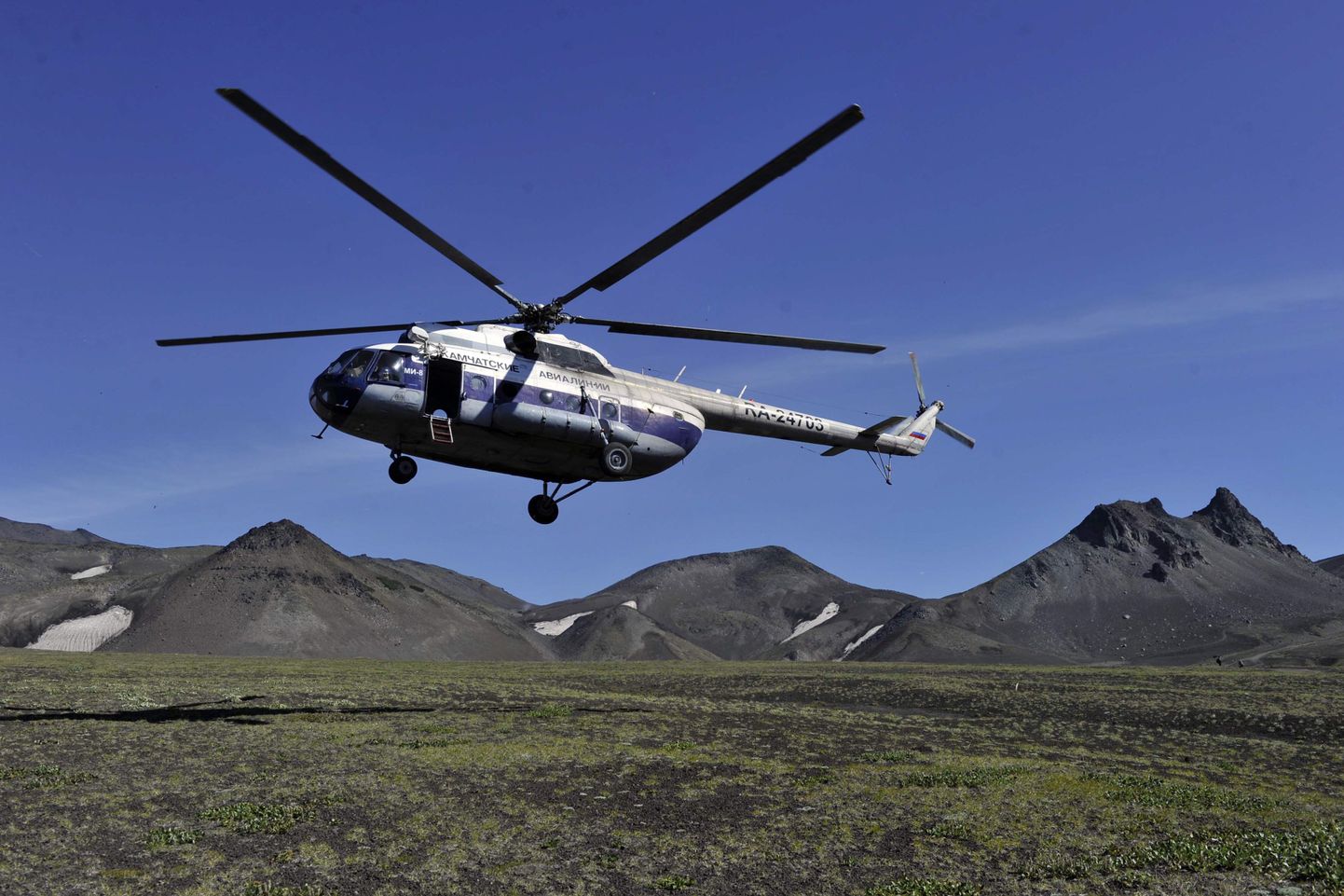 Helikopter MI-8 Kamtšatka krais