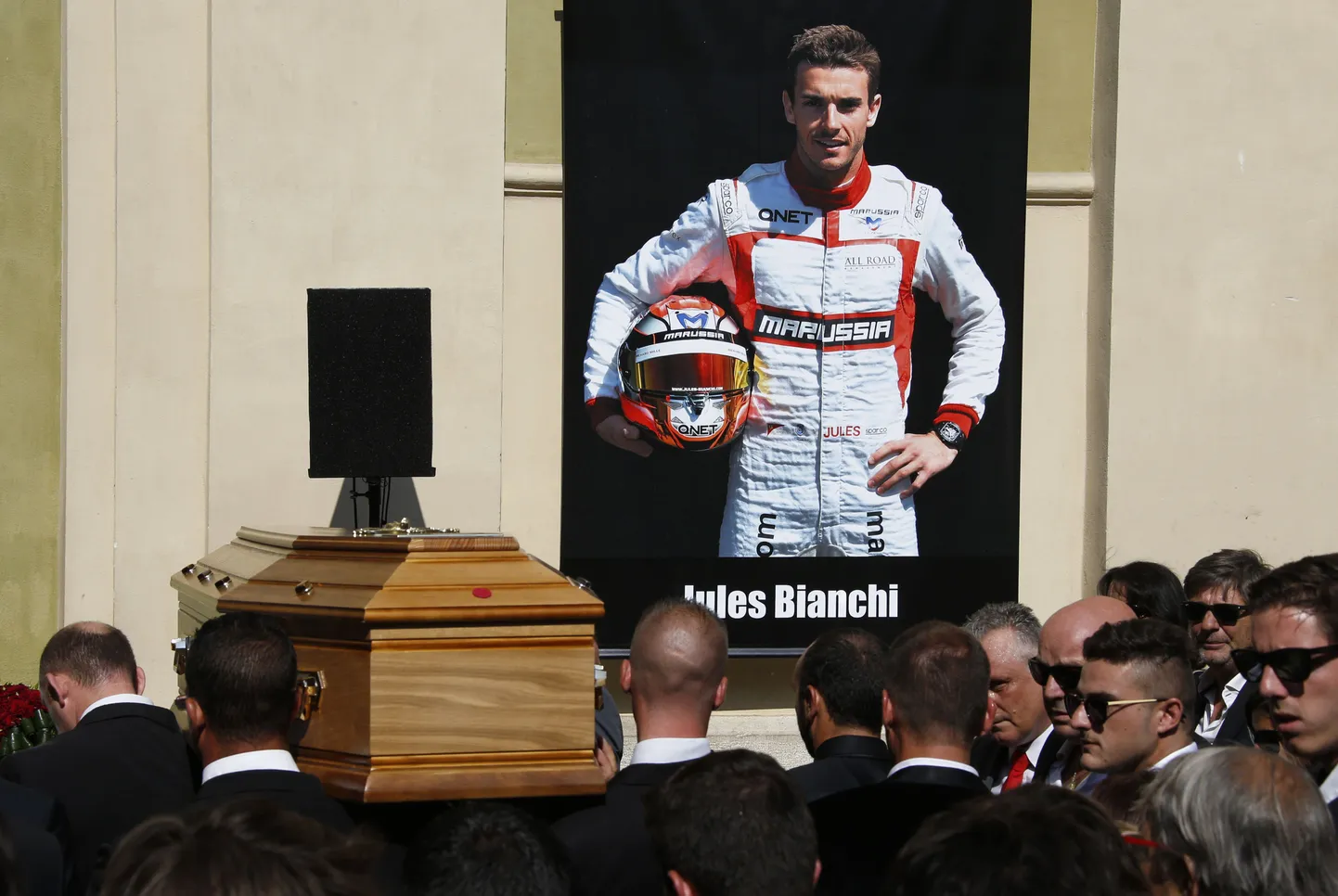 Jules Bianchi mälestusteenistus