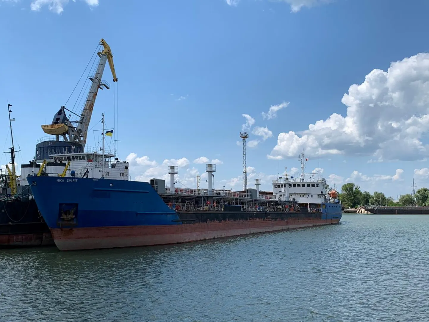 Ukraina poolt hõivatud tanker Nika Spirit, endise nimega Neyma.