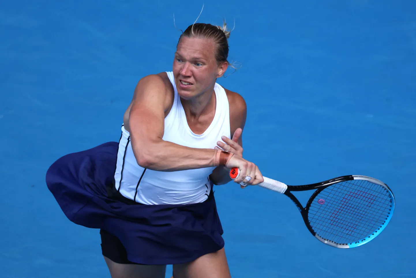 Kaia Kanepi Austraalia lahtistel.