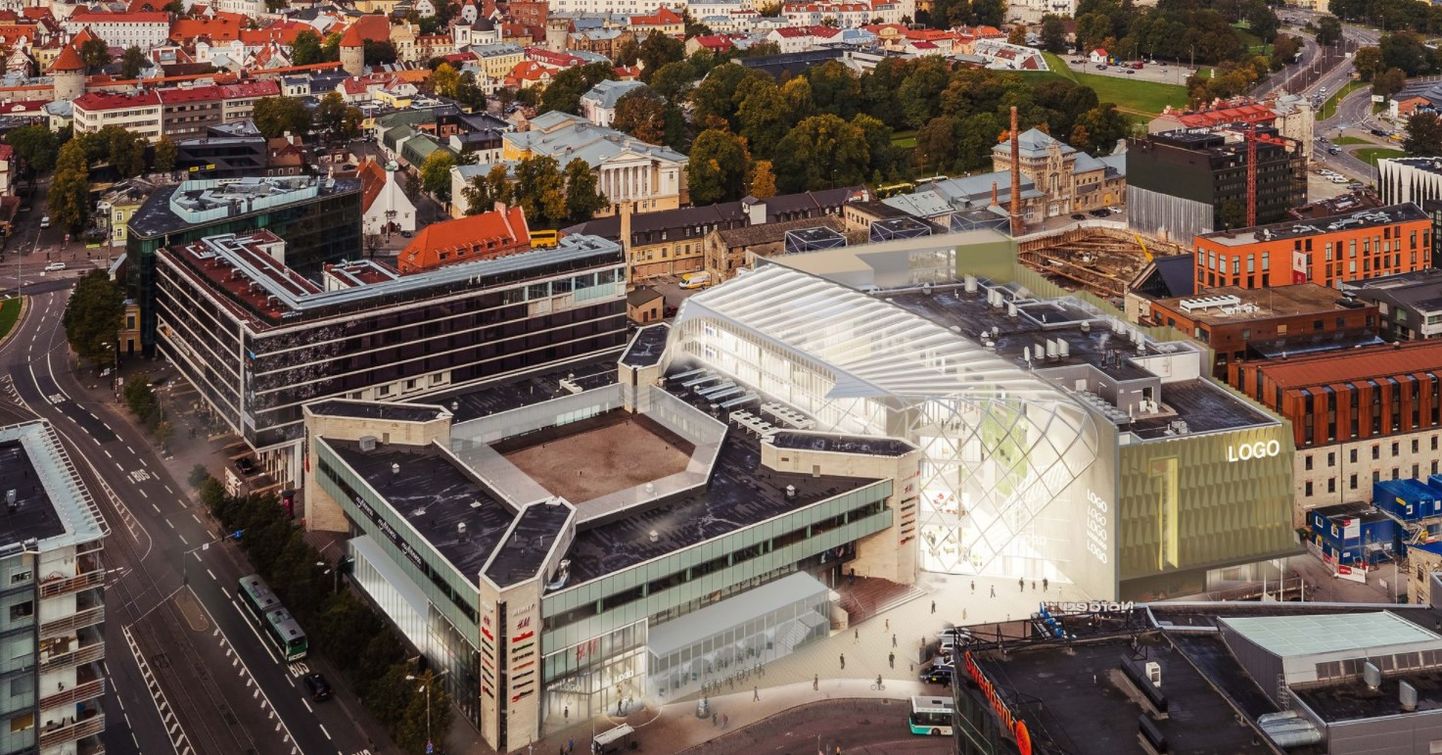 Baltic Horizon Fond soovib Postimaja ja Coca-Cola Plaza hoone ühendada.