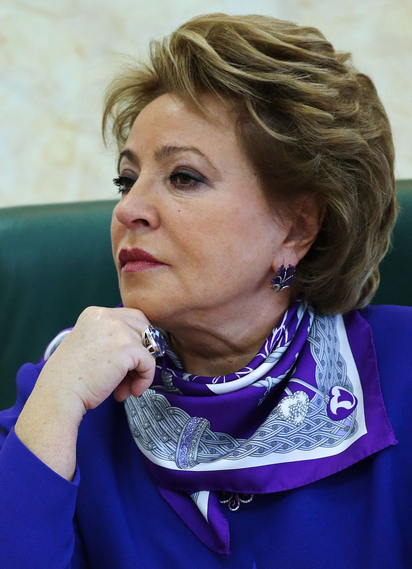 Vene parlamendi ülemkoja spiiker Valentina Matvijenko.
