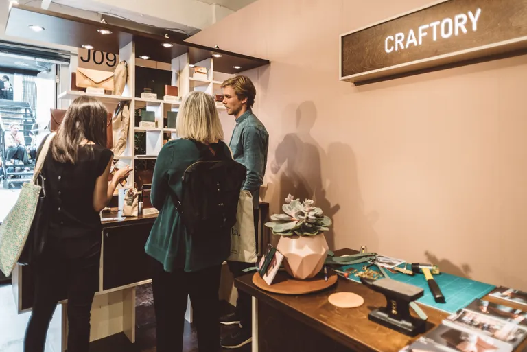 Craftory nahatöökoda avas poe Londonis