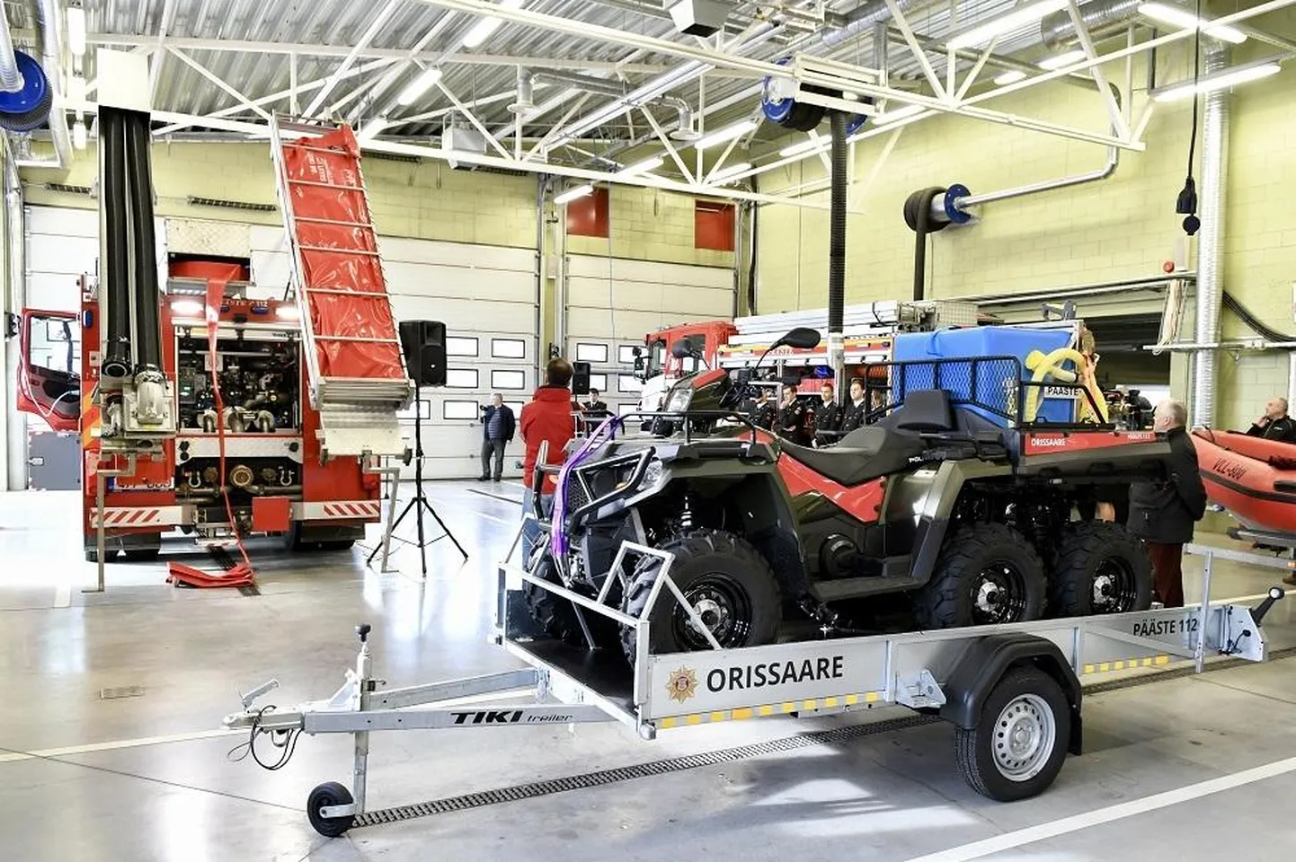 Kokku saab päästeamet 33 komplekti, mis koosnevad ATVst, kustutussüsteemist ja ATV transpordiks vajalikust haagisest.