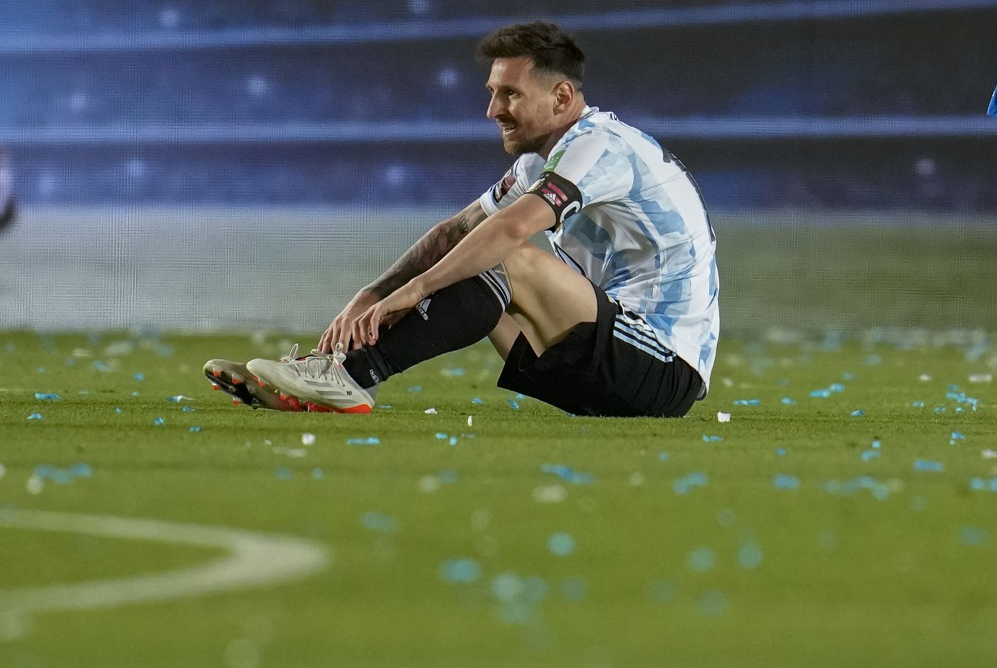 Lionel Messi tööhoos 16. novembril 2021 San Juanis.