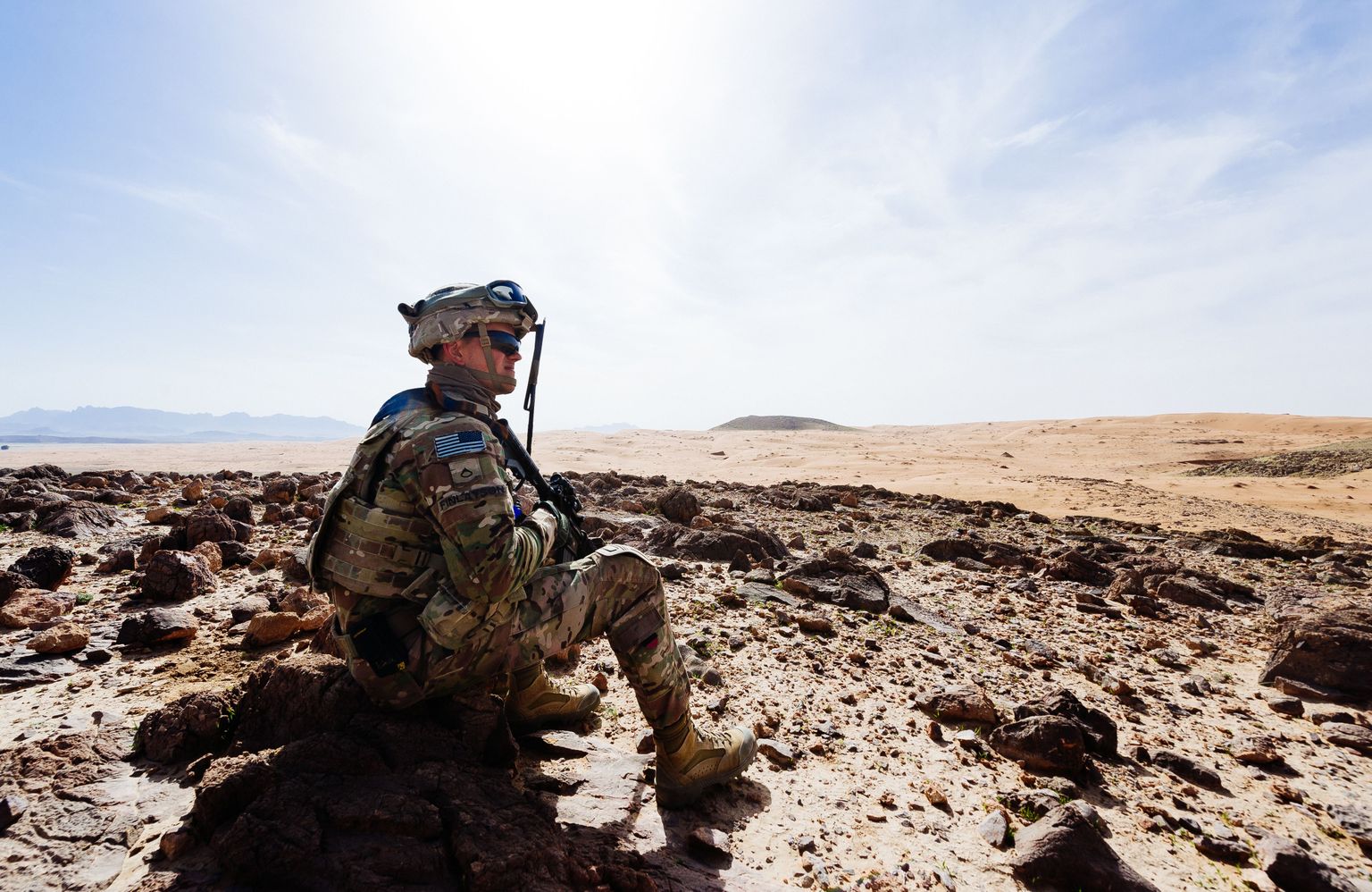 USA sõdur märtsikuus Kandahari lähedal.