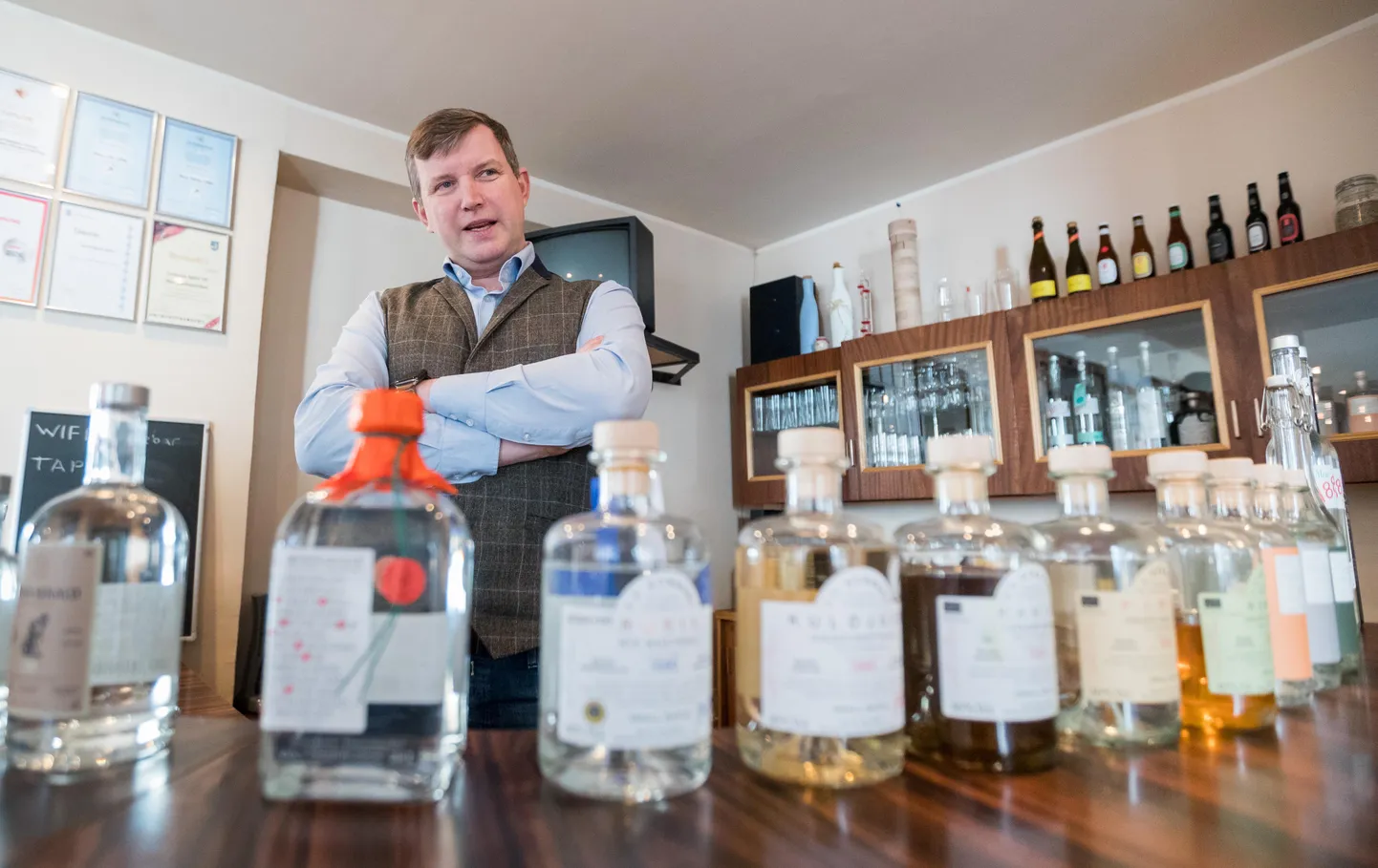 Alkoholi müük Venemaale küll embargo all ei ole, kuid probleem on selles, et importijad ei suuda konkureerida sealse odava toodanguga.