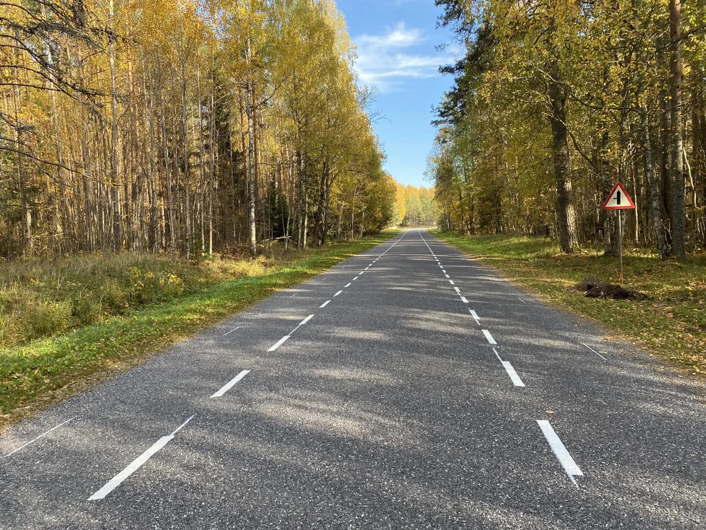 Uus teekattemärgistus Harglas