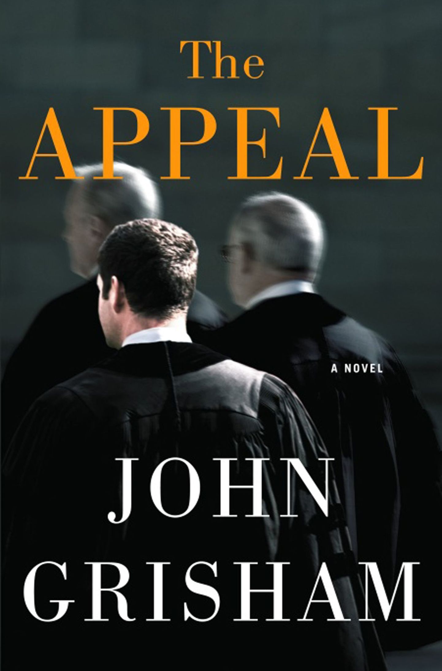 Kirjastuse Random House poolt välja antava John Grishami uue romaani «The Appeal» esikaane kujundus