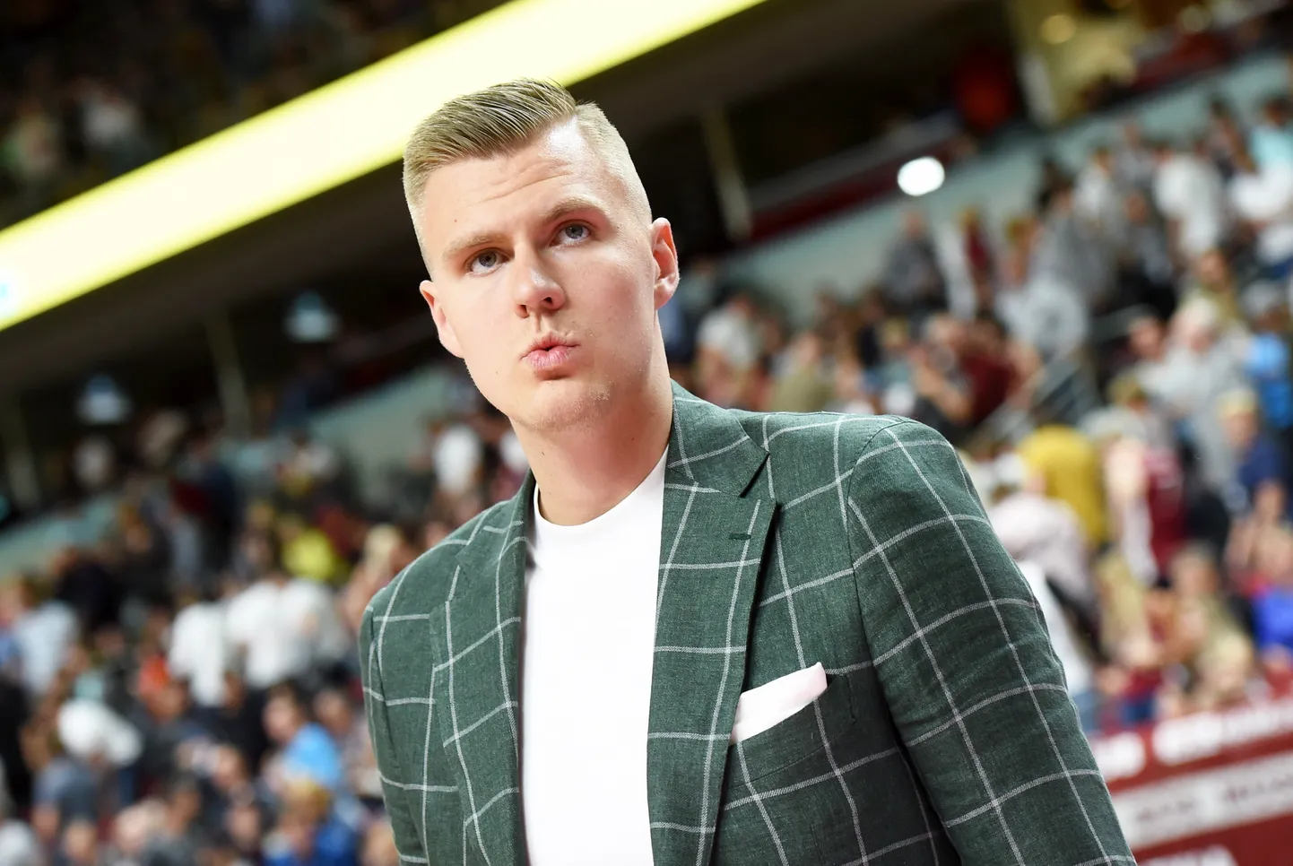 Latvijas basketbolists Kristaps Porziņģis.