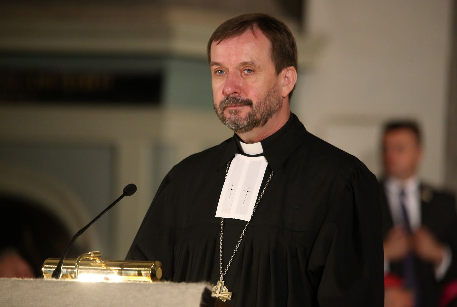 Лютеранский архиепископ Янис Ванагс