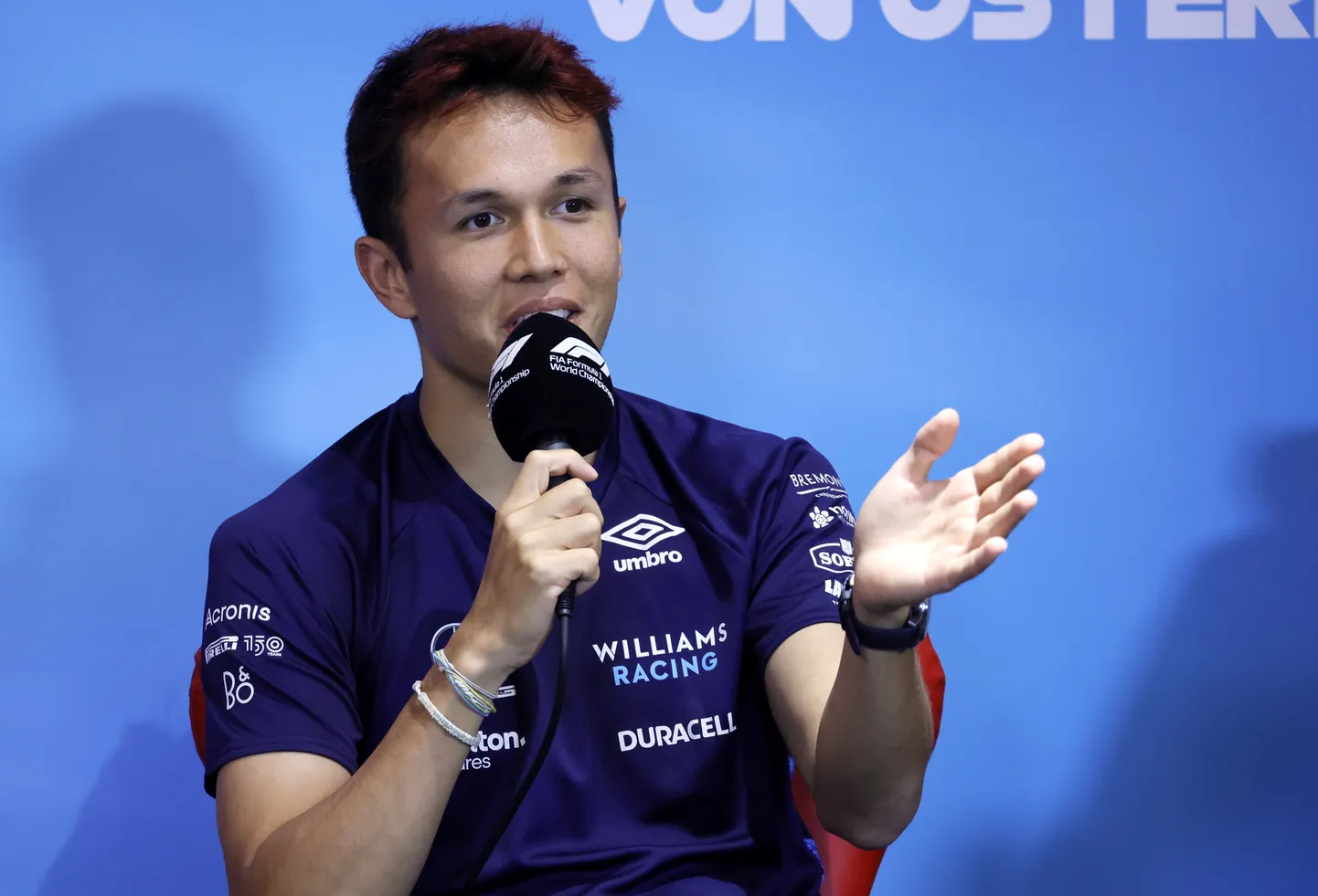 Alex Albon.
