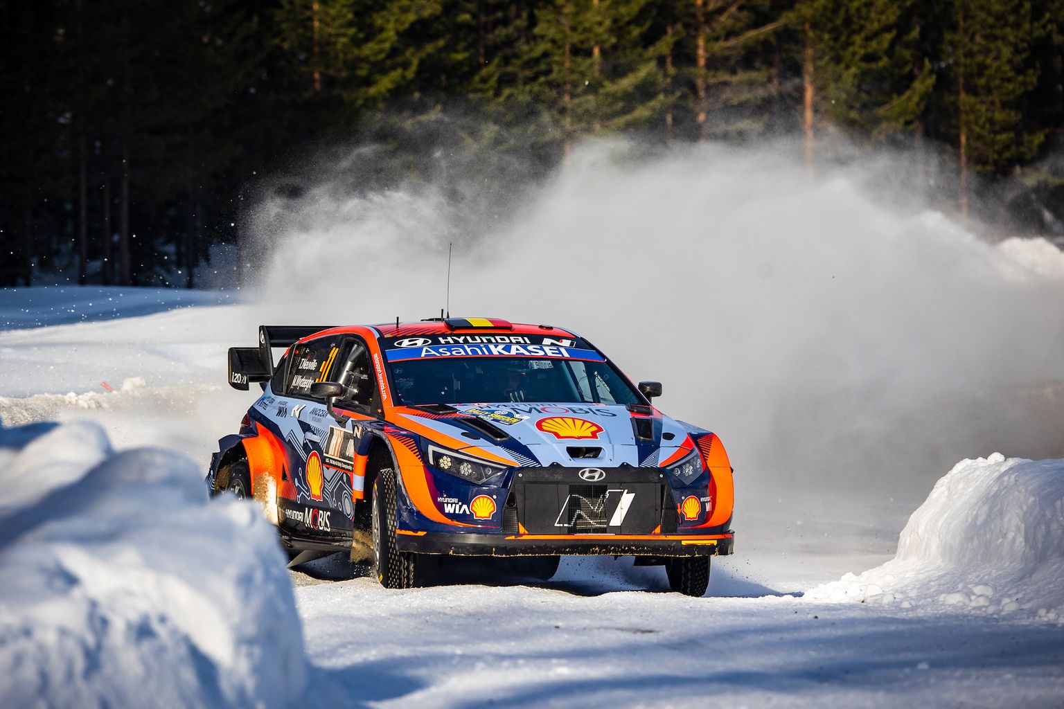 2022. aastal sai Thierry Neuville Rootsi MM-rallil.