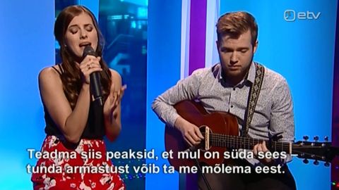 Вся Эстония млеет! Биргит исполнила португальский хит «Евровидения» на эстонском языке (видео)