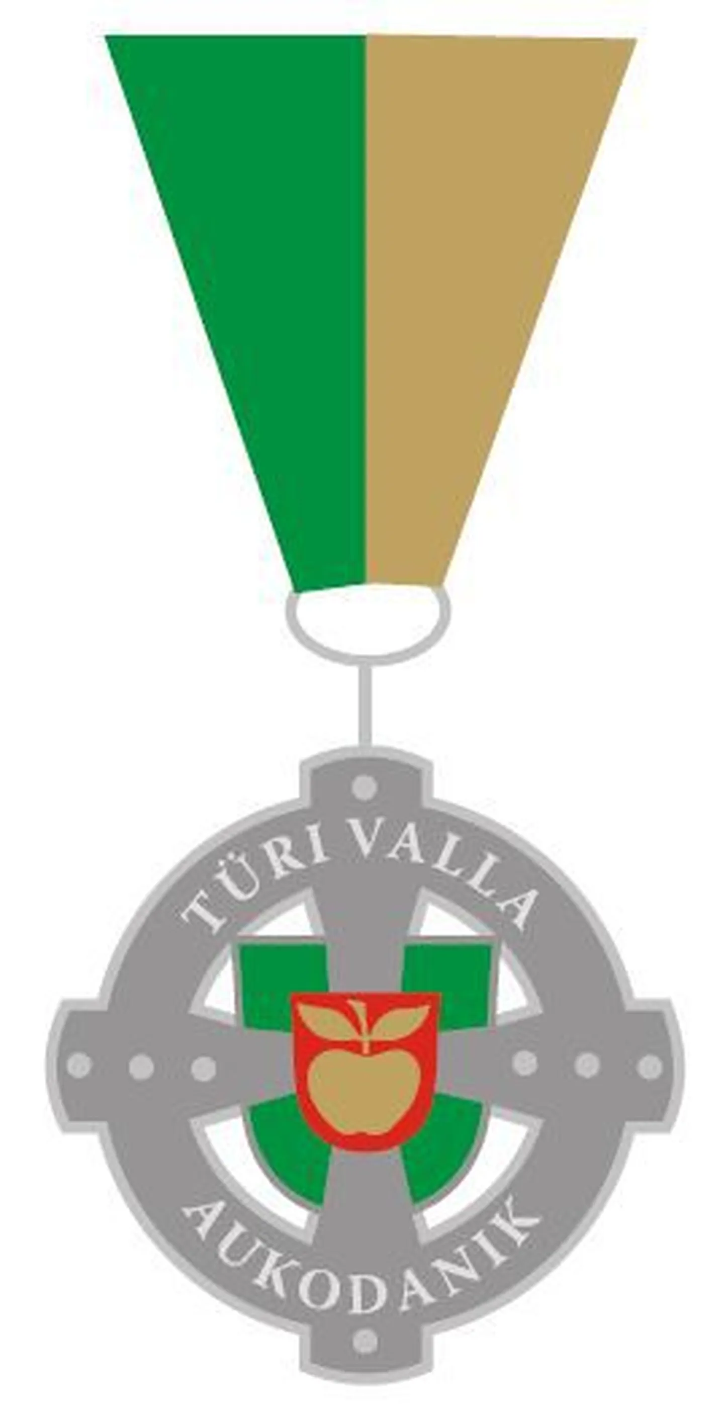 Türi valla aukodaniku märk.