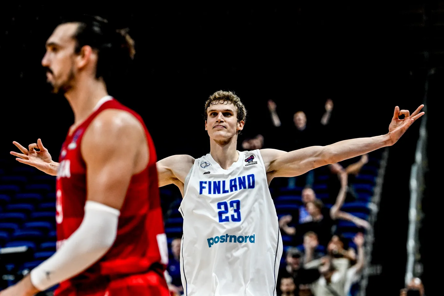 Lauri Markkanen tassis Soome esmakordselt EMil veerandfinaali.