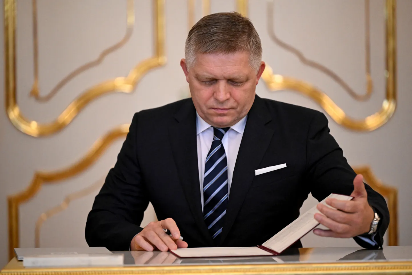 Slovakkia uus peaminister Robert Fico.