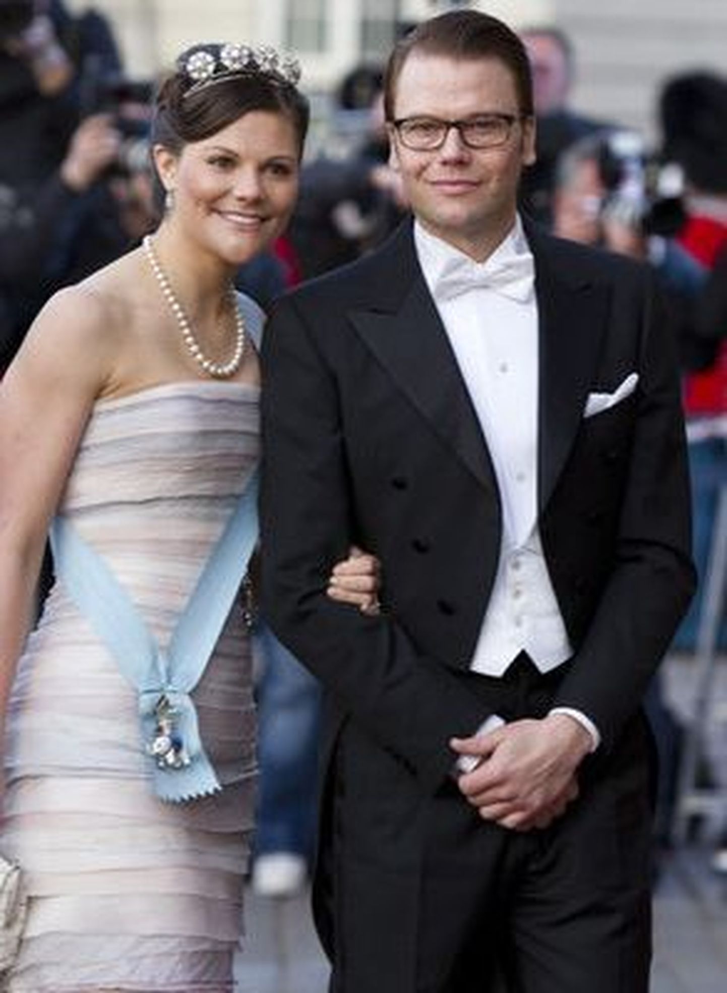 Шведская кронпринцесса Виктория и ее жених Даниэль Вестлинг.
