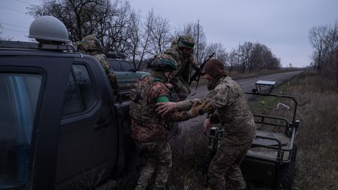 Ukraine uses ground drones for wounded evacuation; Russia reportedly does not