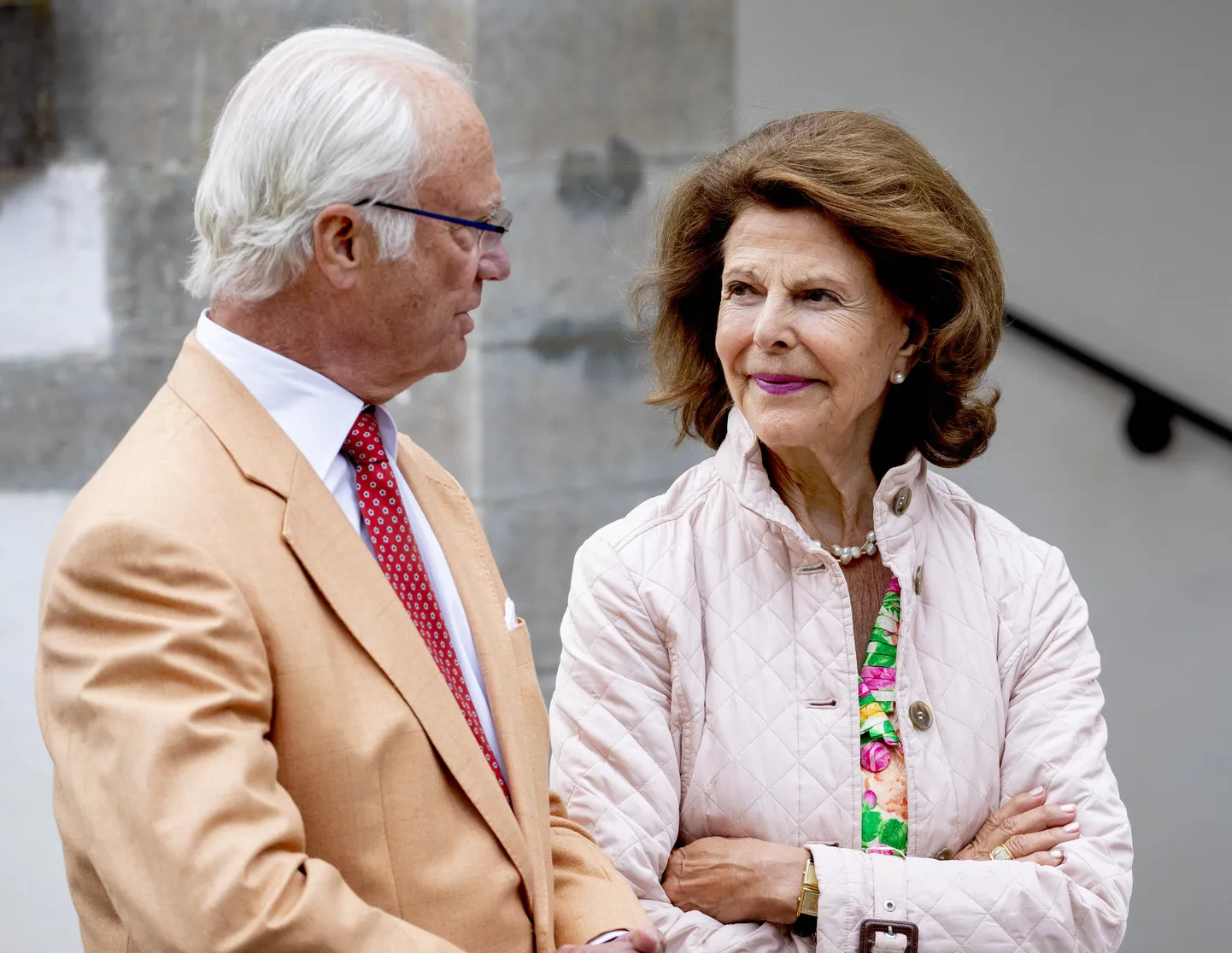 Rootsi kuningas Carl Gustaf ja kuninganna Silvia