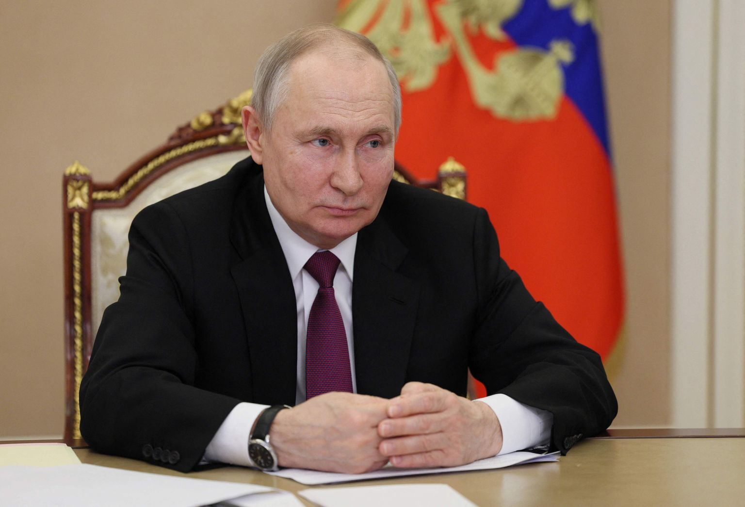 Putins Kremlī, 2023. gada 1. jūnijā