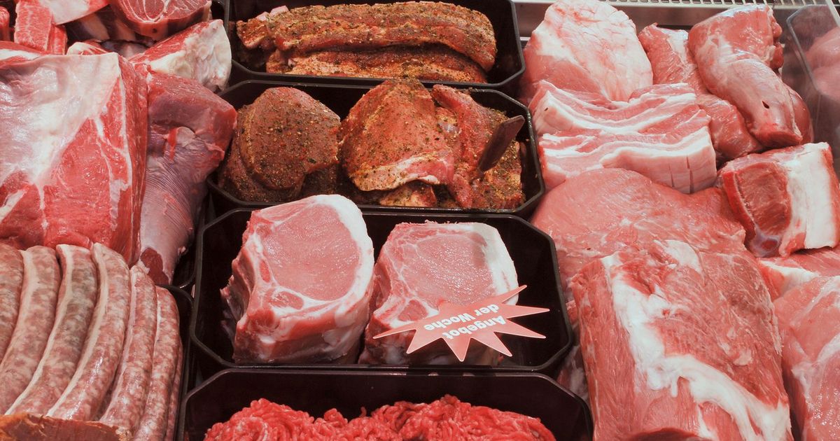Картинка с мясом для магазина, днем