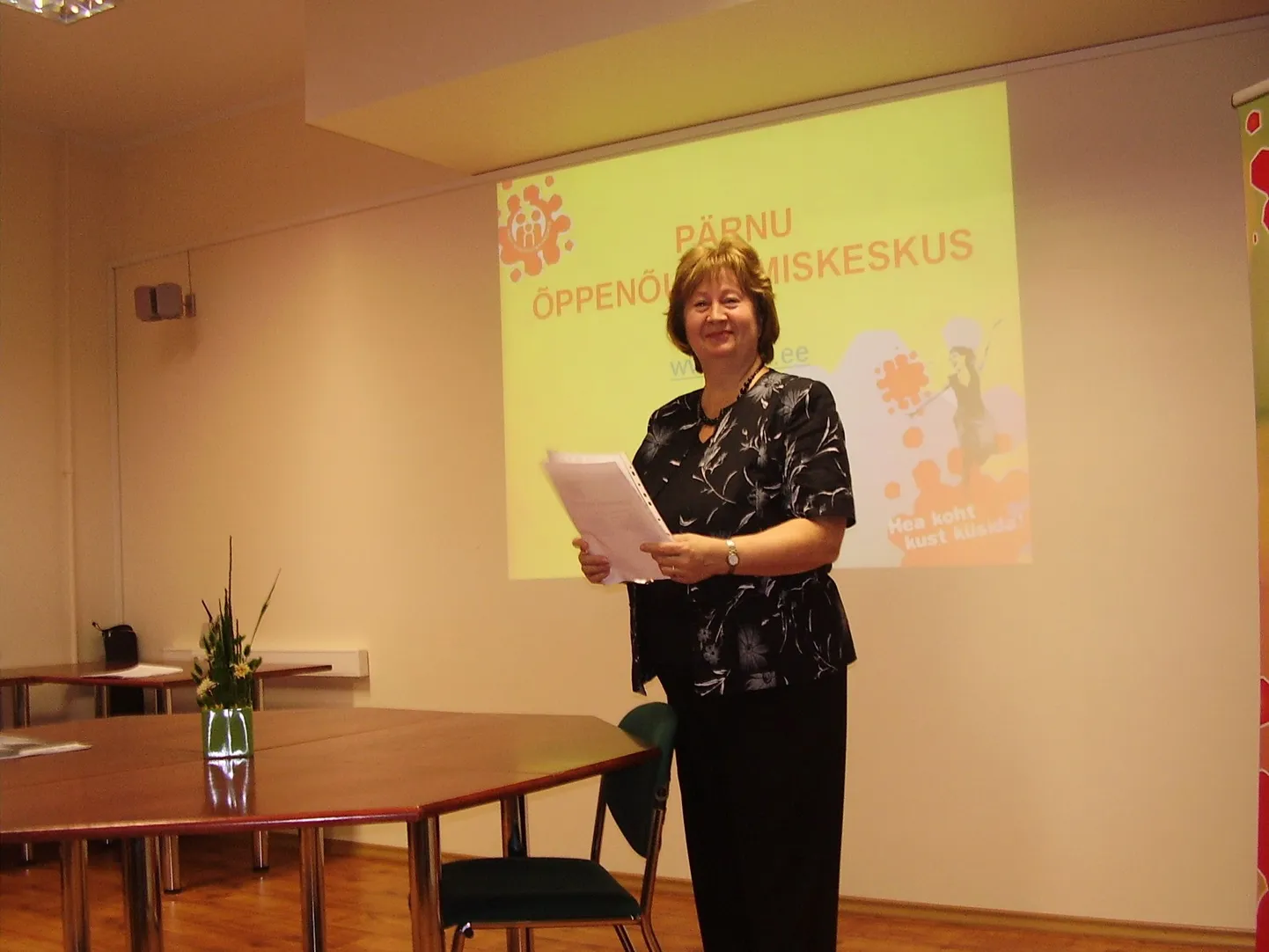 Pärnu õppenõustamiskeskuse juhataja, eripedagoog Anne Villsaar.