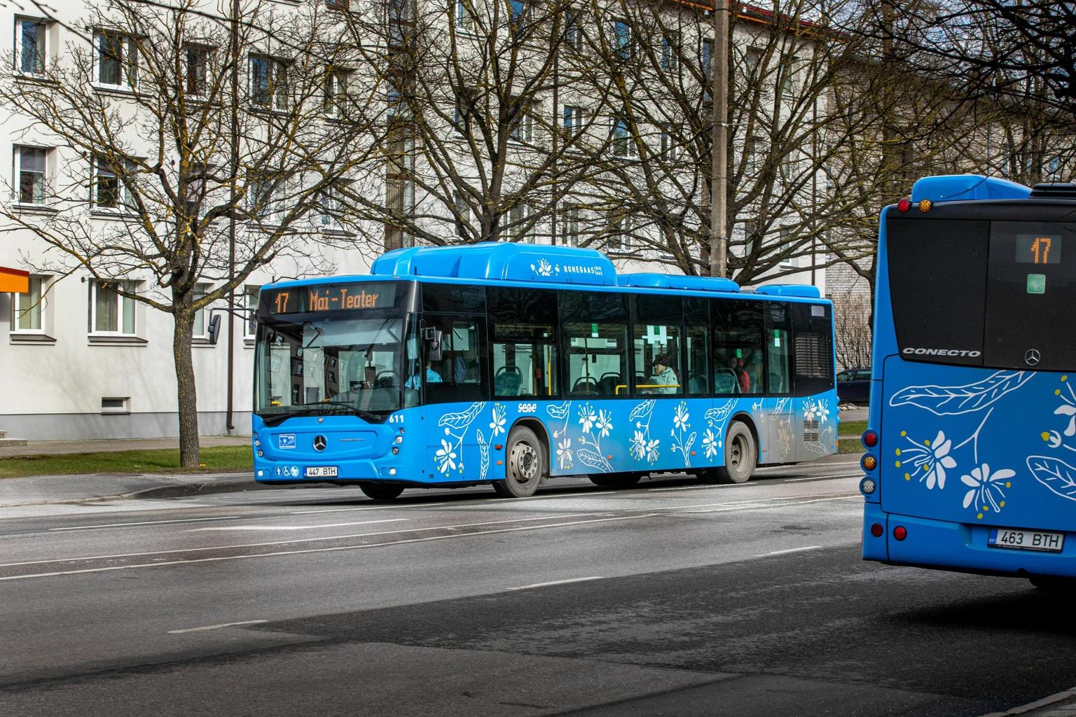 Buss nr 24 sõidab 5. maist päevadel, mil toimuvad Helsingi lennud. Foto on illustratiivne.
