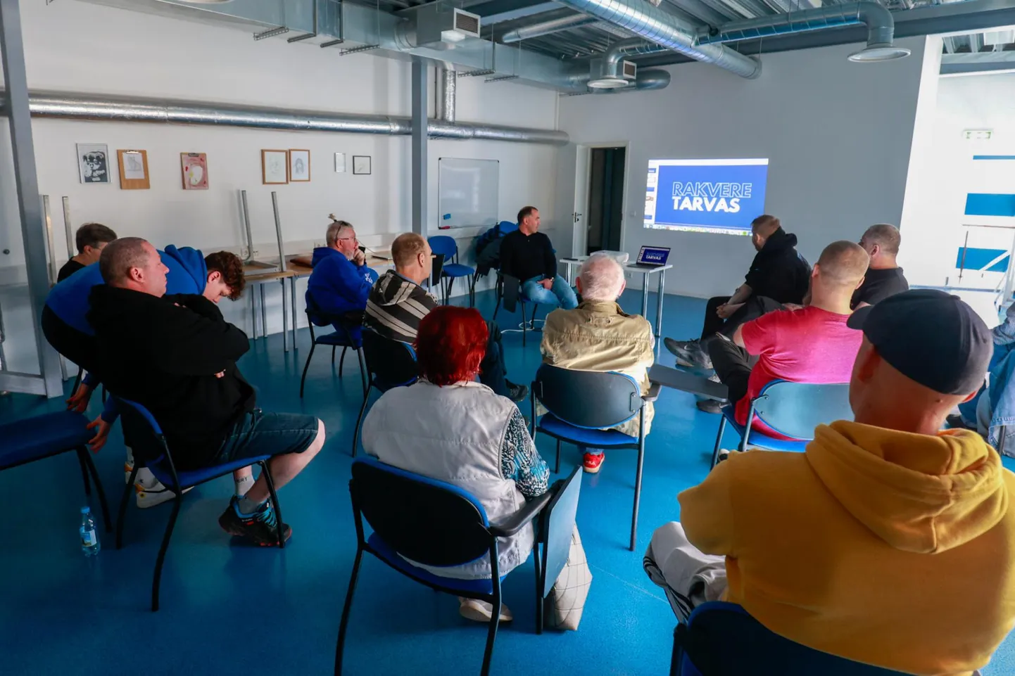 Korvpalli-Tarva uus tegevjuht Tanel Suslov tutvustas meeskonna fännituumikule klubi tulevikuplaane.