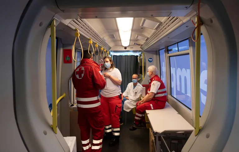 Viini vaktsiinitrammi sisemus.