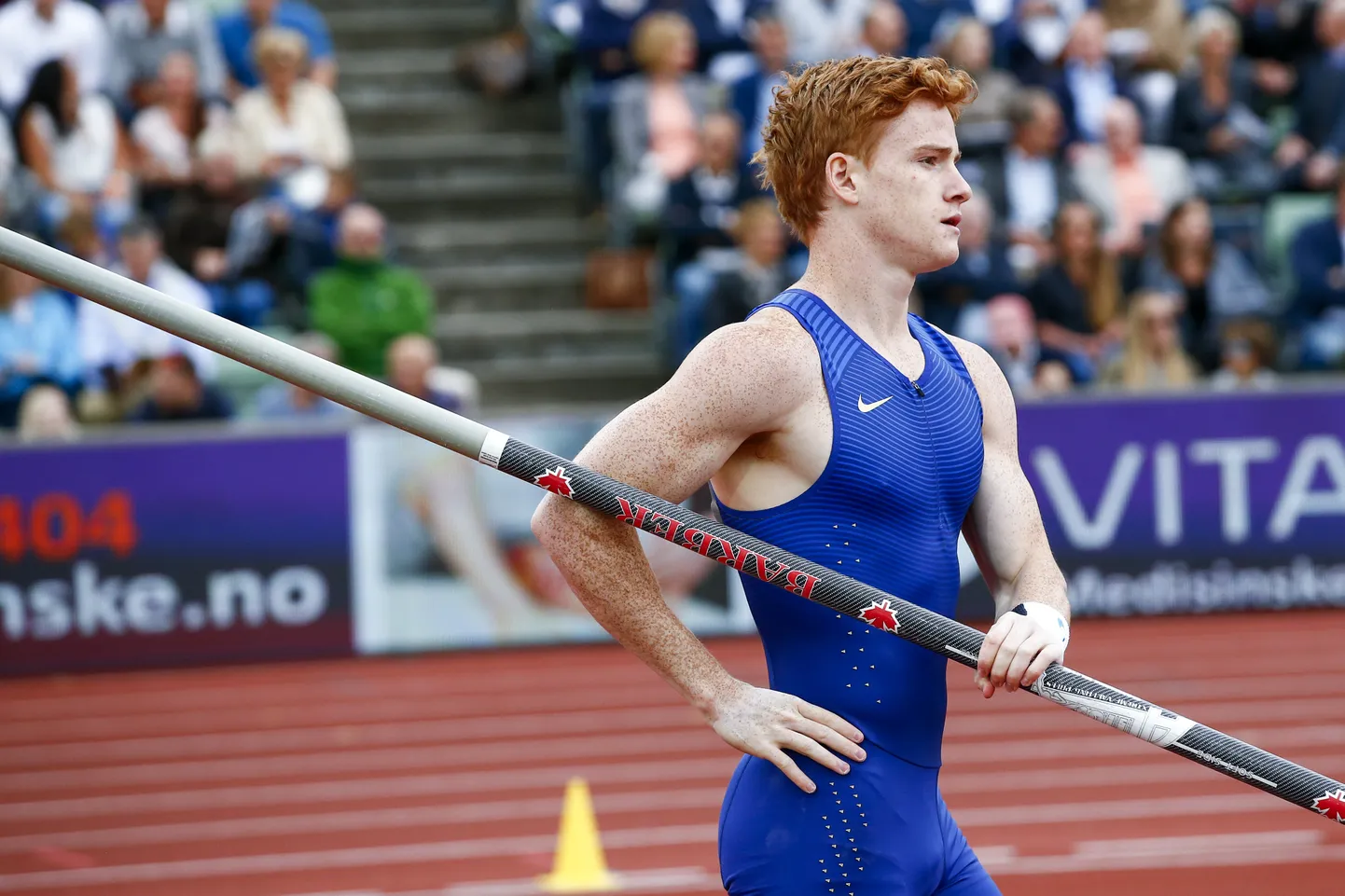 Kanada teivashüppaja Shawn Barber.