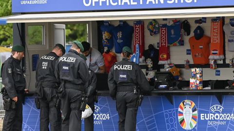 Saksamaa: jalgpalli EM tõi kardetust vähem julgeolekuprobleeme