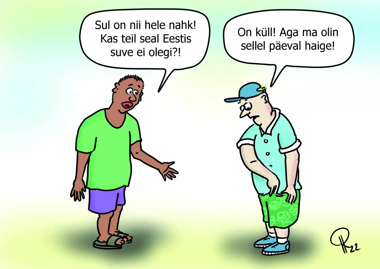 Nädala karikatuur "Ainus suveilm".