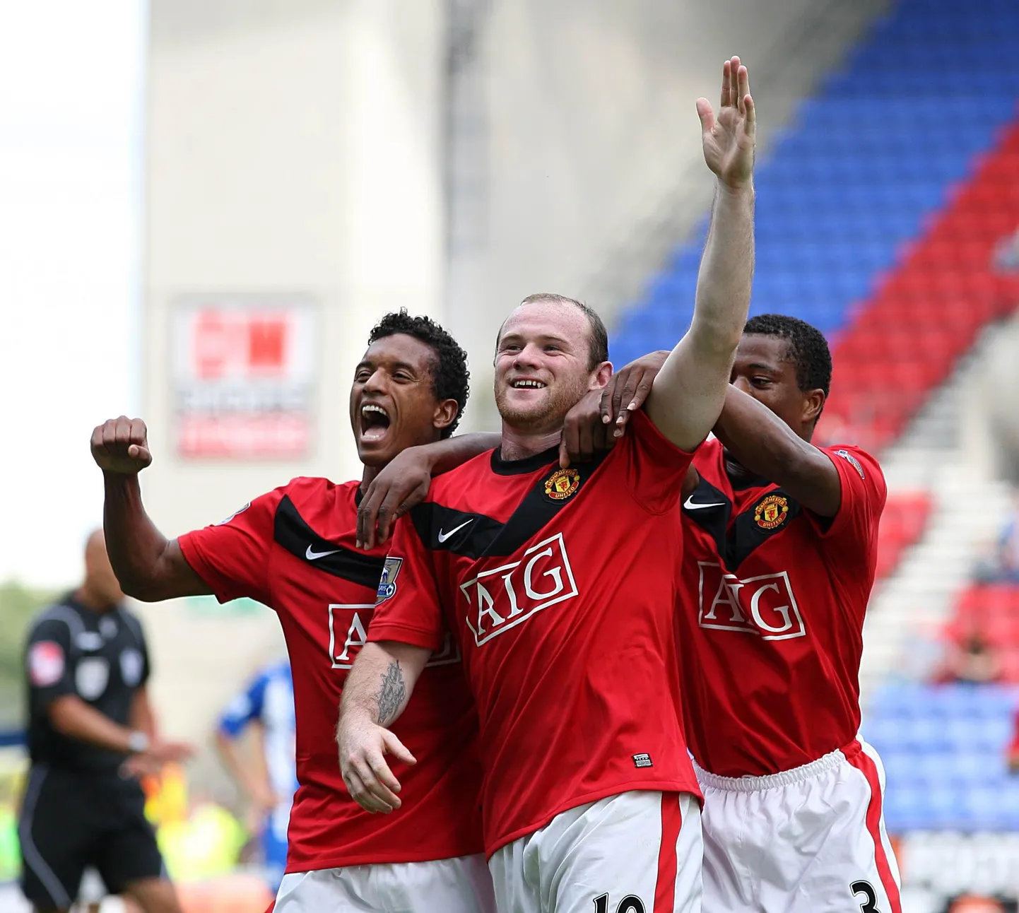 Manchester Unitedi mängijad.