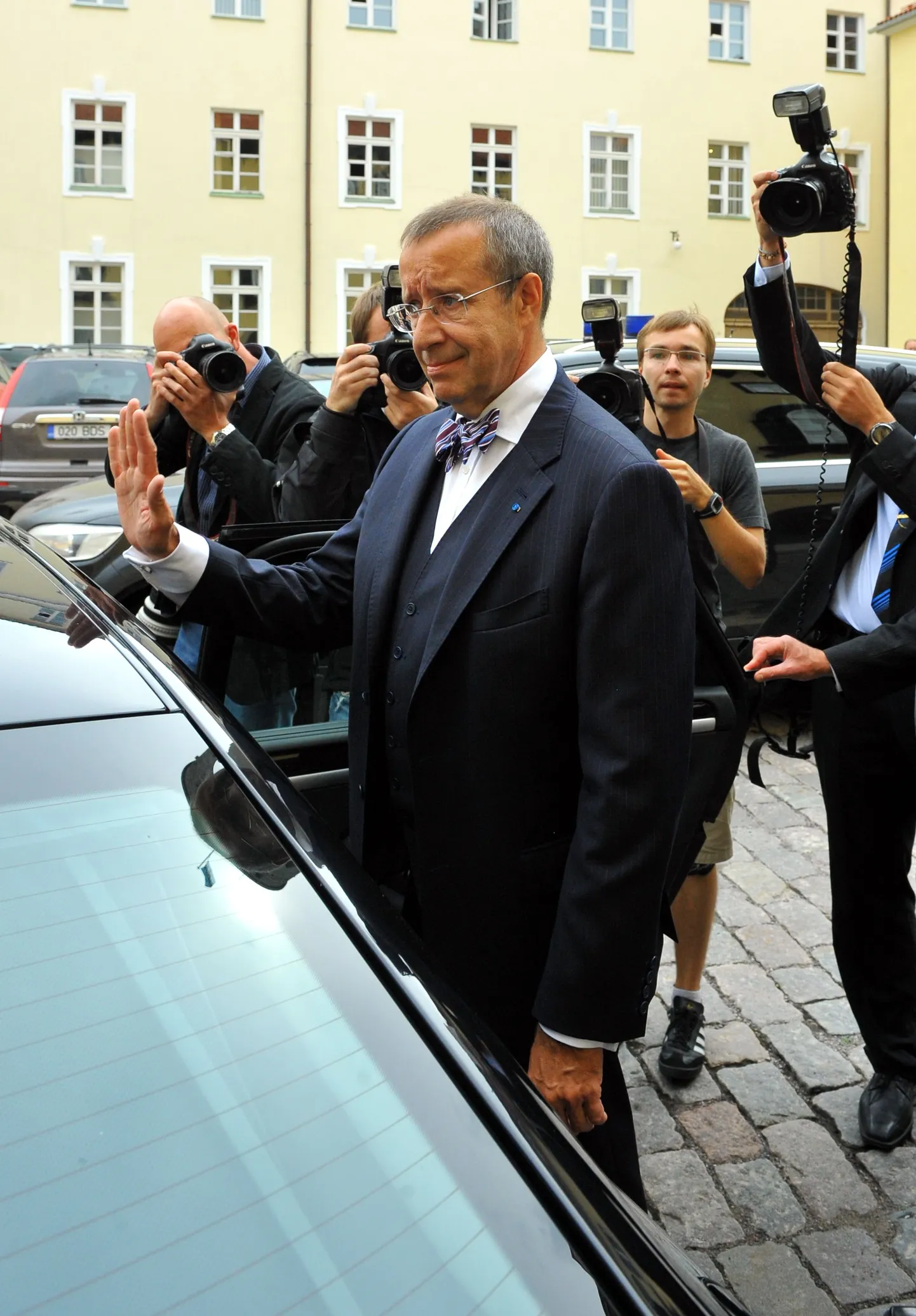 President Toomas Hendrik Ilves.