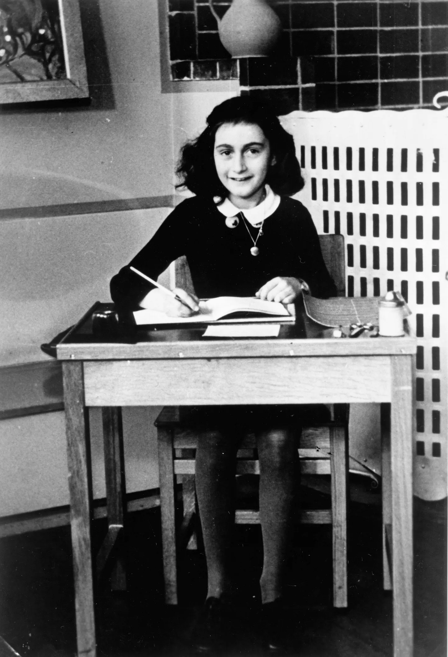 Anne Frank Amsterdamis 1940.