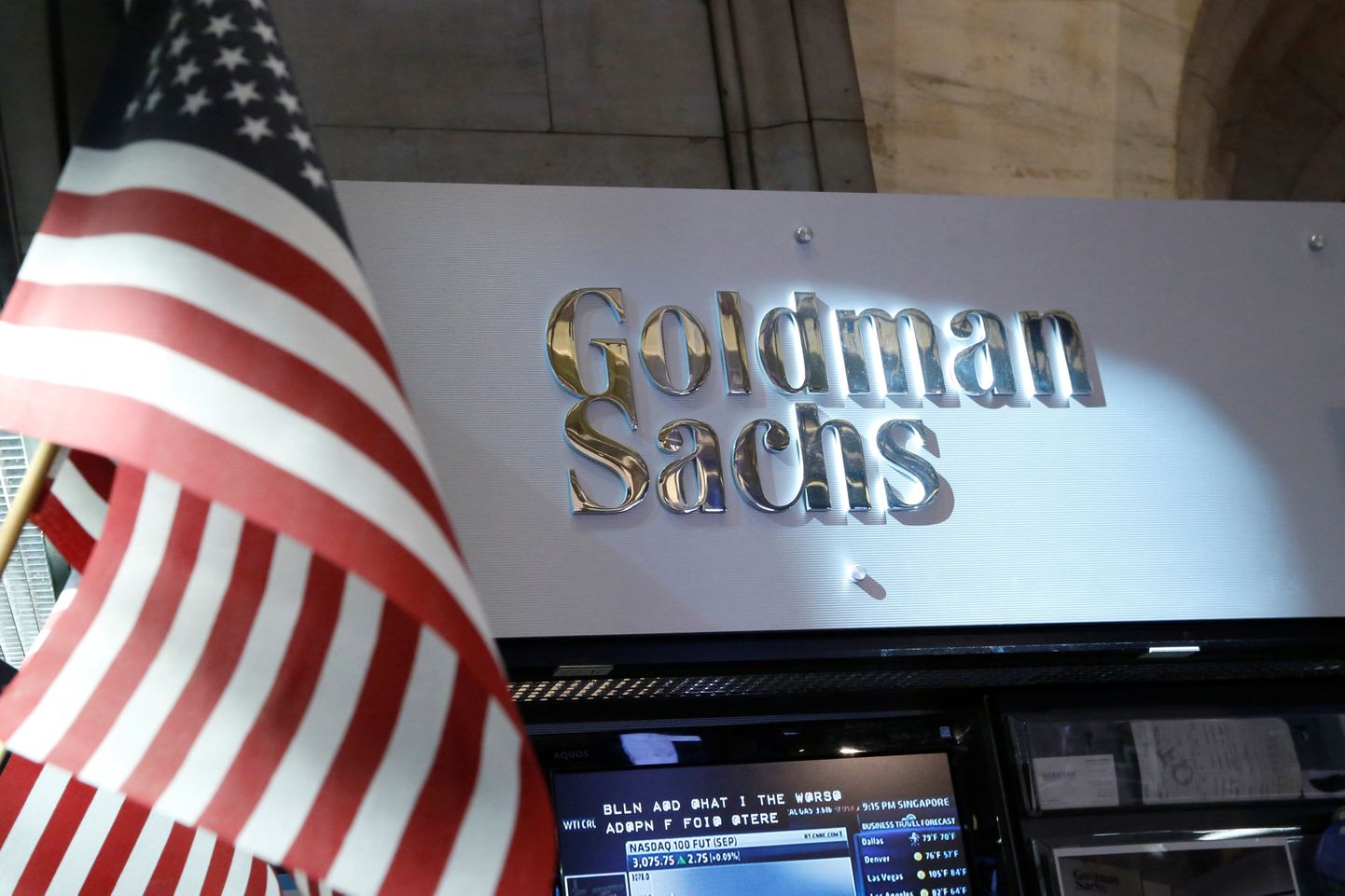 Goldman Sachs lett New Yorgi börsihoones..