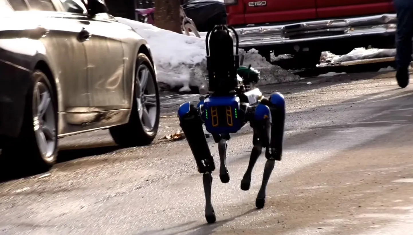 New Yorgi politsei robotkoer
