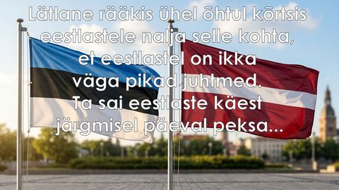 Lätlane ja eestlane kõrtsis